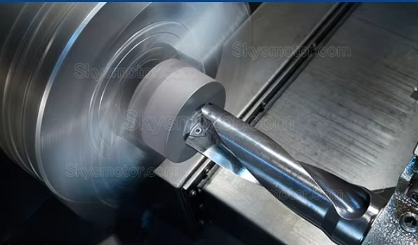 4.5KW 220V/380V 空冷ATC（自動工具交換）スピンドルモーター JGLF51-30-24Z/4.5 3.6Nm 24,000 RPM ISO30